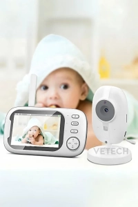 Bebek Kamerası Lcd Ekranlı Gece Görüşlü Bebek Telsizi Bebek Odası Kamerası Monitörü